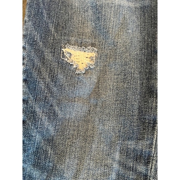 Blank NYC Mid Rise Skinny Jeans Size 27 Women's Raw Hem Distressed Ankle Crop - Picture 6 of 6